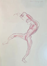 Load image into Gallery viewer, Eilean Pearcey Study Of The Martha Graham Dancer Robert Powell 1969
