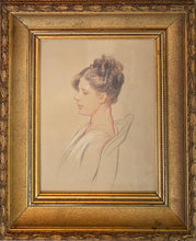 Load image into Gallery viewer, Jane Erin Emmet De Glehn Chalk Portrait Study Circa.1910

