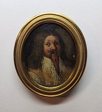 Load image into Gallery viewer, 17th.Century English School Portrait Miniature Of A Gentleman Circa.1640
