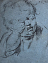 Load image into Gallery viewer, Jan Anton Garemyn Flemish School 18th.Century Drawing Study Of Crying Children Circa.1785
