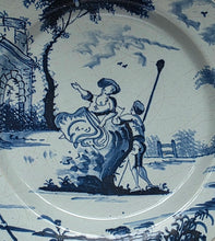 Load image into Gallery viewer, 18th.Century London Delftware Plate Circa.1760
