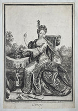 Load image into Gallery viewer, Jean Mariette Allegorical Emblems Of The Four Continents The Rare Set Of Copper Engravings Circa.1715
