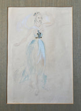 Load image into Gallery viewer, Oliver Messel Costume Design For Margaret Dale In The Role Of The Water Nymph Sadler's Wells Ballet 1942
