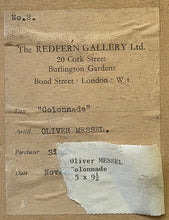 Load image into Gallery viewer, Oliver Messel Stage Set Design Colonnade For 'Tough At The Top' 1949
