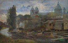 Load image into Gallery viewer, Eugène Deshayes Barbizon School Oil Sketch Circa.1870
