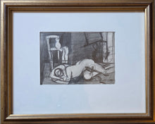Load image into Gallery viewer, Keith Vaughan Pencil Drawing Reclining Figure Circa.1960

