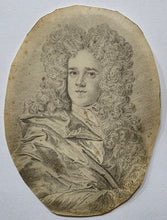 Load image into Gallery viewer, Follower Of Thomas Forster Plumbago Portrait Of A Bewigged Gentleman
