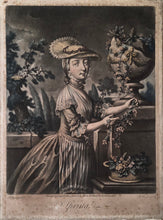 Load image into Gallery viewer, Richard Houston After Robert Pyle Set Of Mezzotint Engravings The Four Seasons Published By Carington Bowles Circa.1760
