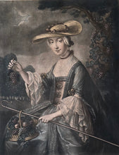 Load image into Gallery viewer, Richard Houston After Robert Pyle Set Of Mezzotint Engravings The Four Seasons Published By Carington Bowles Circa.1760
