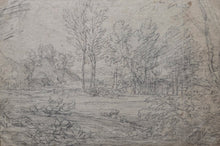 Load image into Gallery viewer, Attr. Richard Wilson R.A. Black Chalk Wooded Landscape Study Circa.1770
