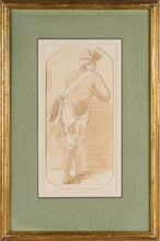 Load image into Gallery viewer, Paul Sandby R.A Study Of A Soldier Circa.1770
