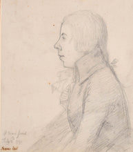 Load image into Gallery viewer, George Dance R.A. Pencil Portrait Drawing James Hall 1791
