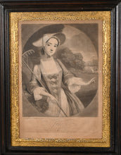 Load image into Gallery viewer, The Twelve Months Of The Year An Exceptionally Rare Set Of Early Georgian Mezzotint Engravings In Their Original Frames Circa.1745

