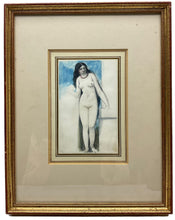 Load image into Gallery viewer, William Edward Frost R.A. Watercolour Figure Study
