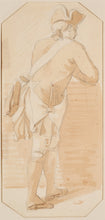 Load image into Gallery viewer, Paul Sandby R.A Study Of A Soldier Circa.1770
