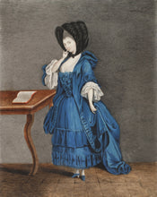 Load image into Gallery viewer, German School 18th.Century Gouache On Vellum The Secret Circa.1770
