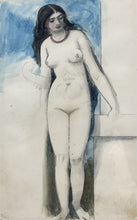 Load image into Gallery viewer, William Edward Frost R.A. Watercolour Figure Study

