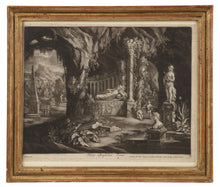 Load image into Gallery viewer, Circle Of Charles Cornelisz De Hooch Dutch School 17th.Century Large Oil On Canvas An Architectural Capriccio With The Tomb Of Mary Magdalene

