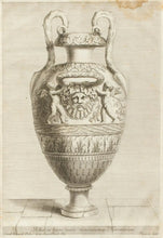 Load image into Gallery viewer, Thomas Rowlandson Pen And Ink Study Of An Urn With Putti And Acanthus Circa.1800
