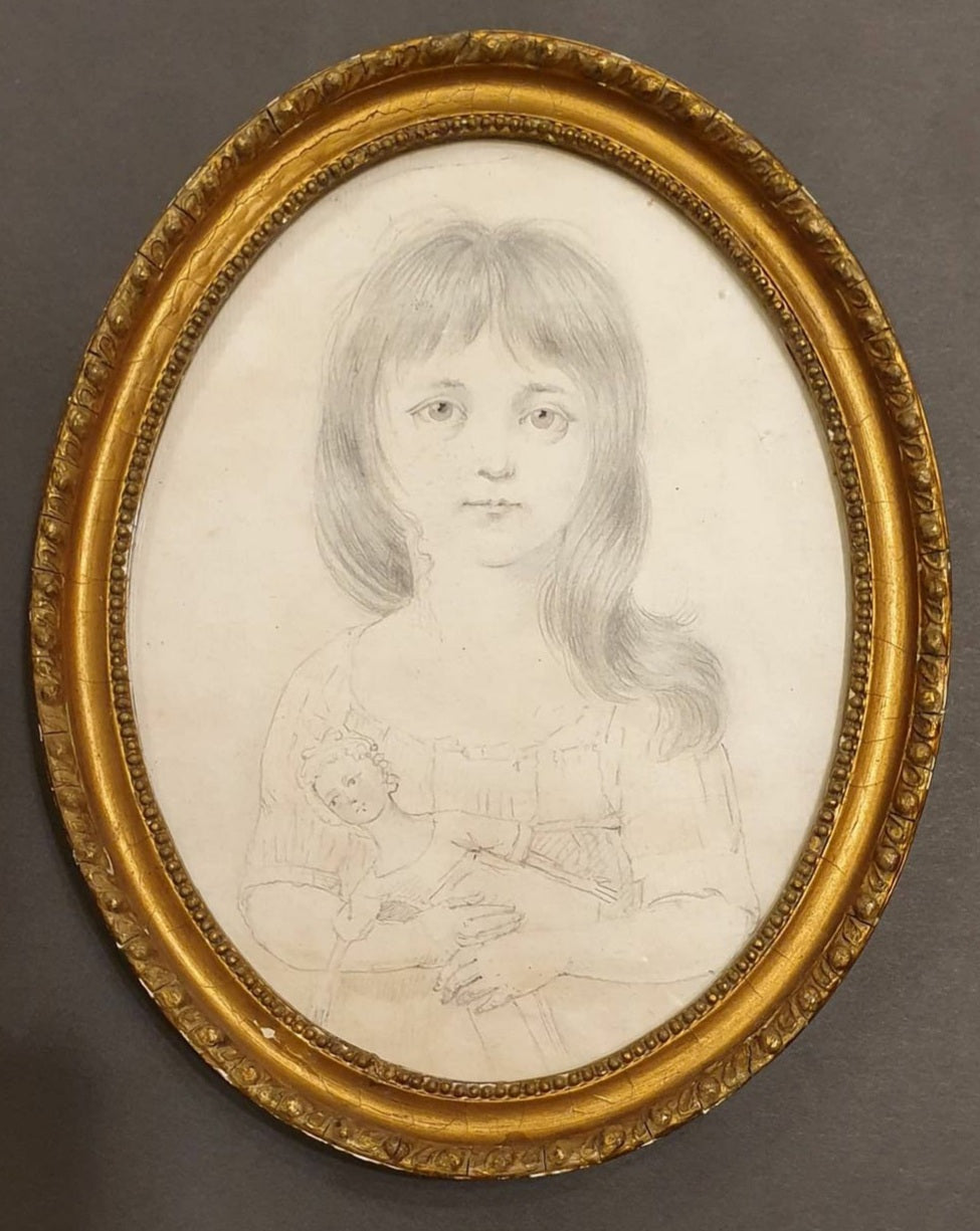 Miss Willet Holding Her Doll