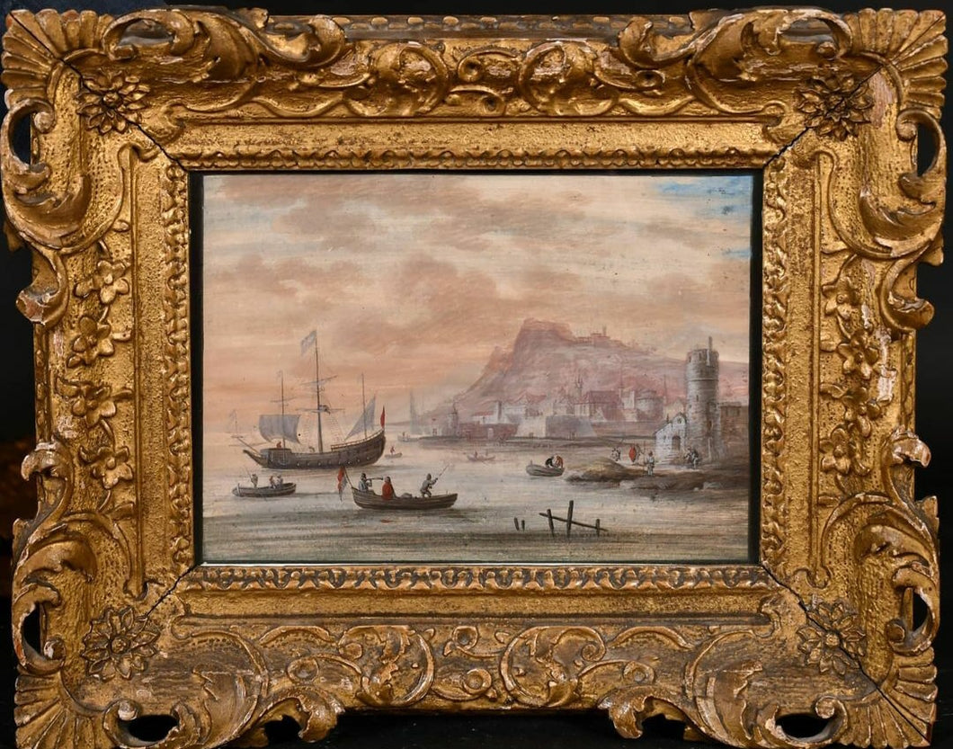 Willem Van Bemmel Dutch Golden Age Coastal Landscape