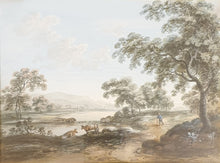 Load image into Gallery viewer, John Inigo Richards R.A. Landscape with Cattle
