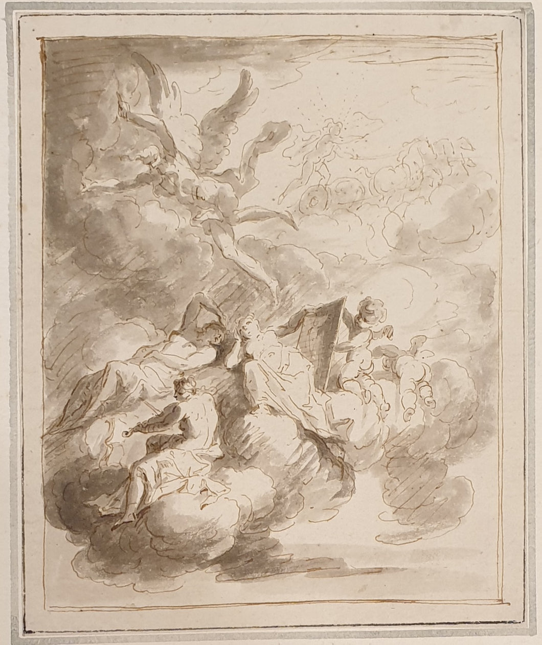 Early 18th.Century English Baroque Study
