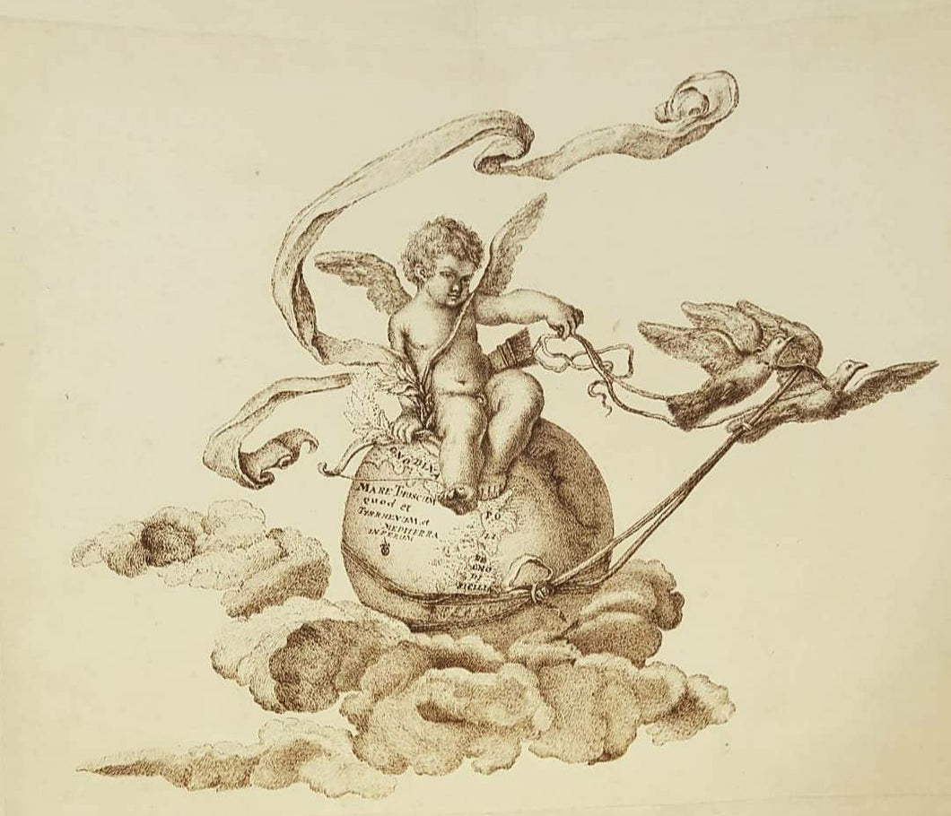 Gaspar Sensi Cupid Rides The World