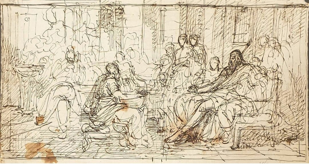 Vicenzo Camuccini Neo-Classical Drawing