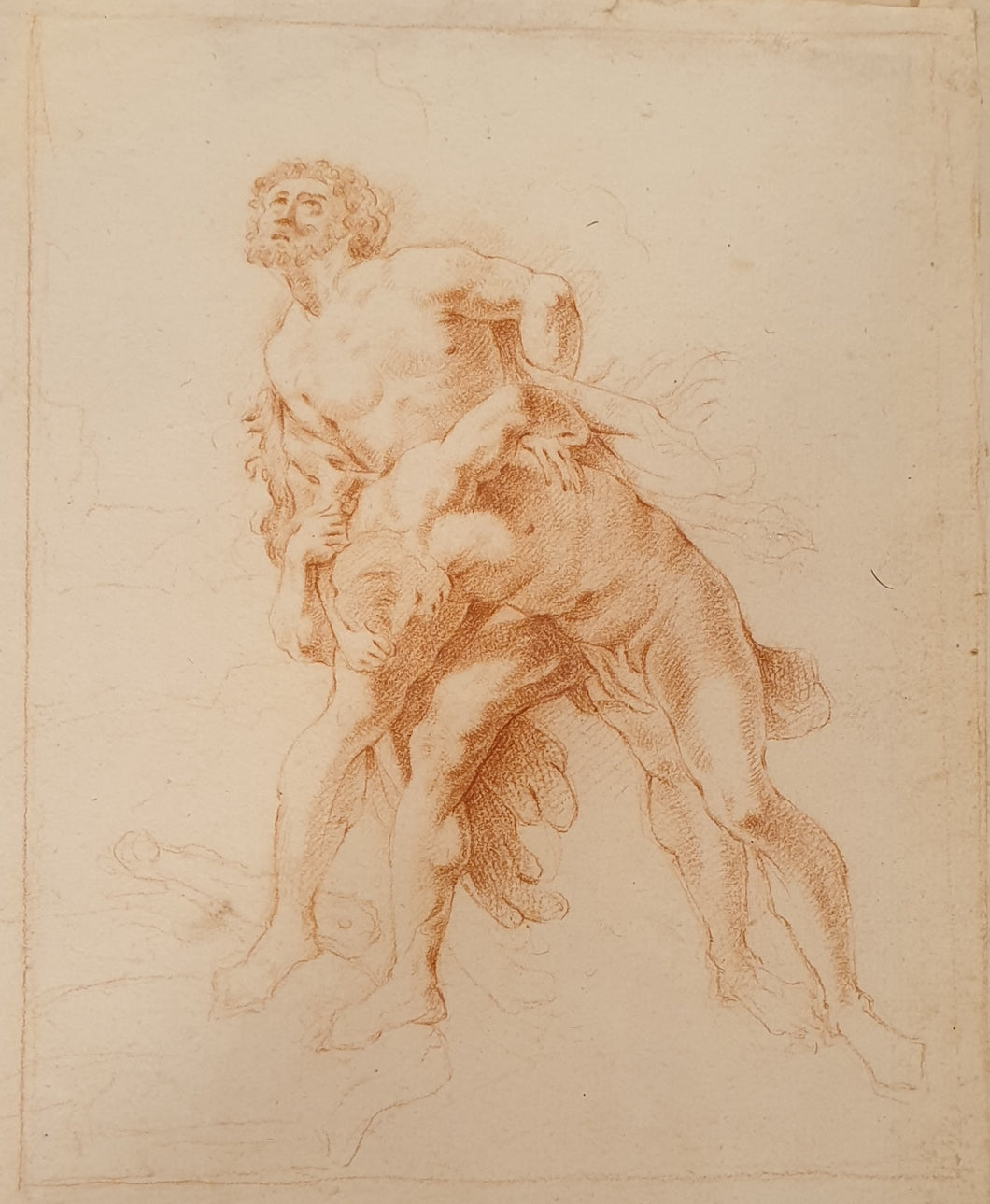 17th.Century French School Hercules and Antaeus