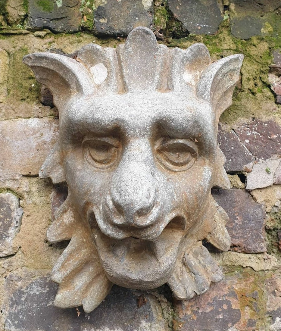 17th.Century Lead Fountain Mask