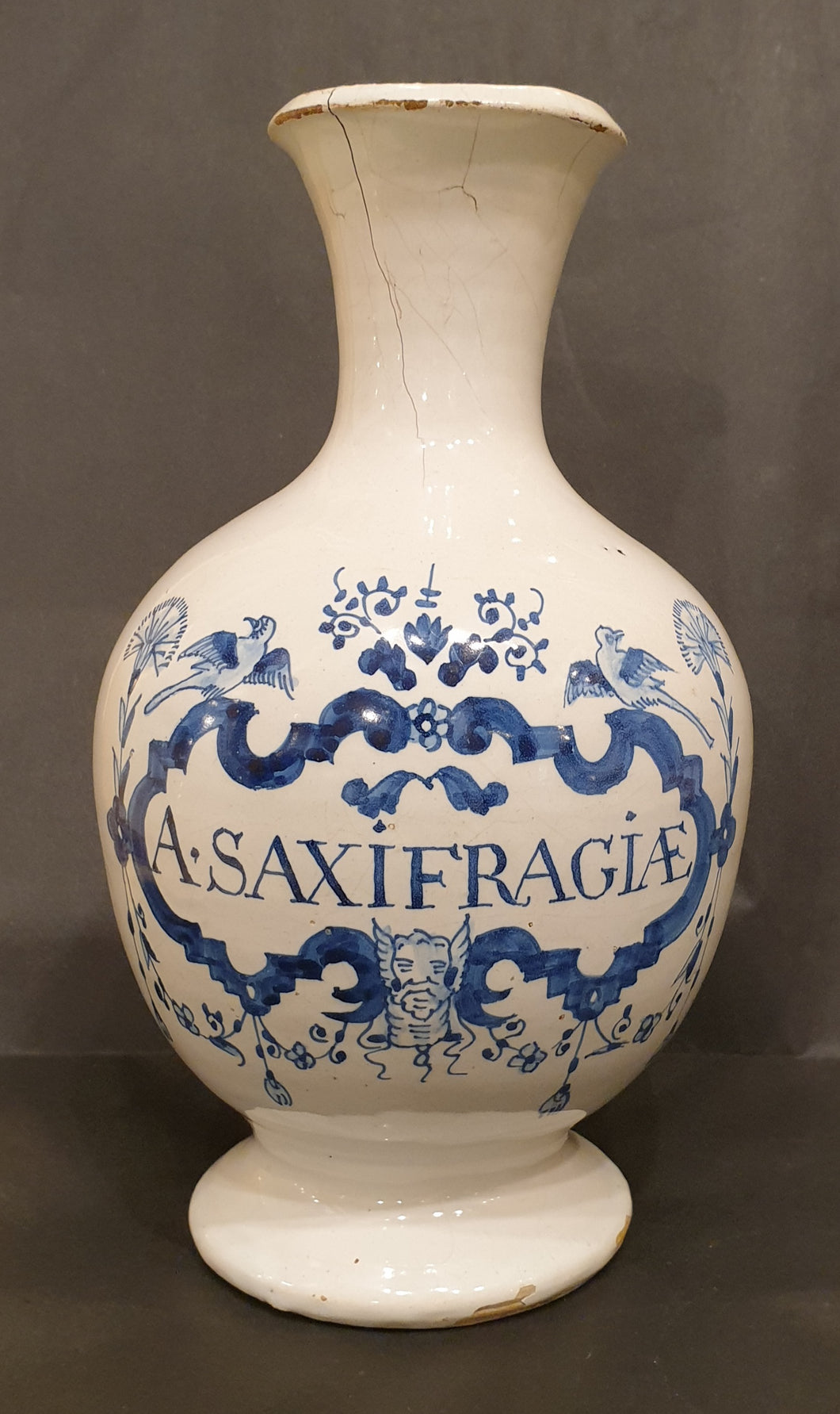 18th.Century Delftware Aqua Saxifragiæ