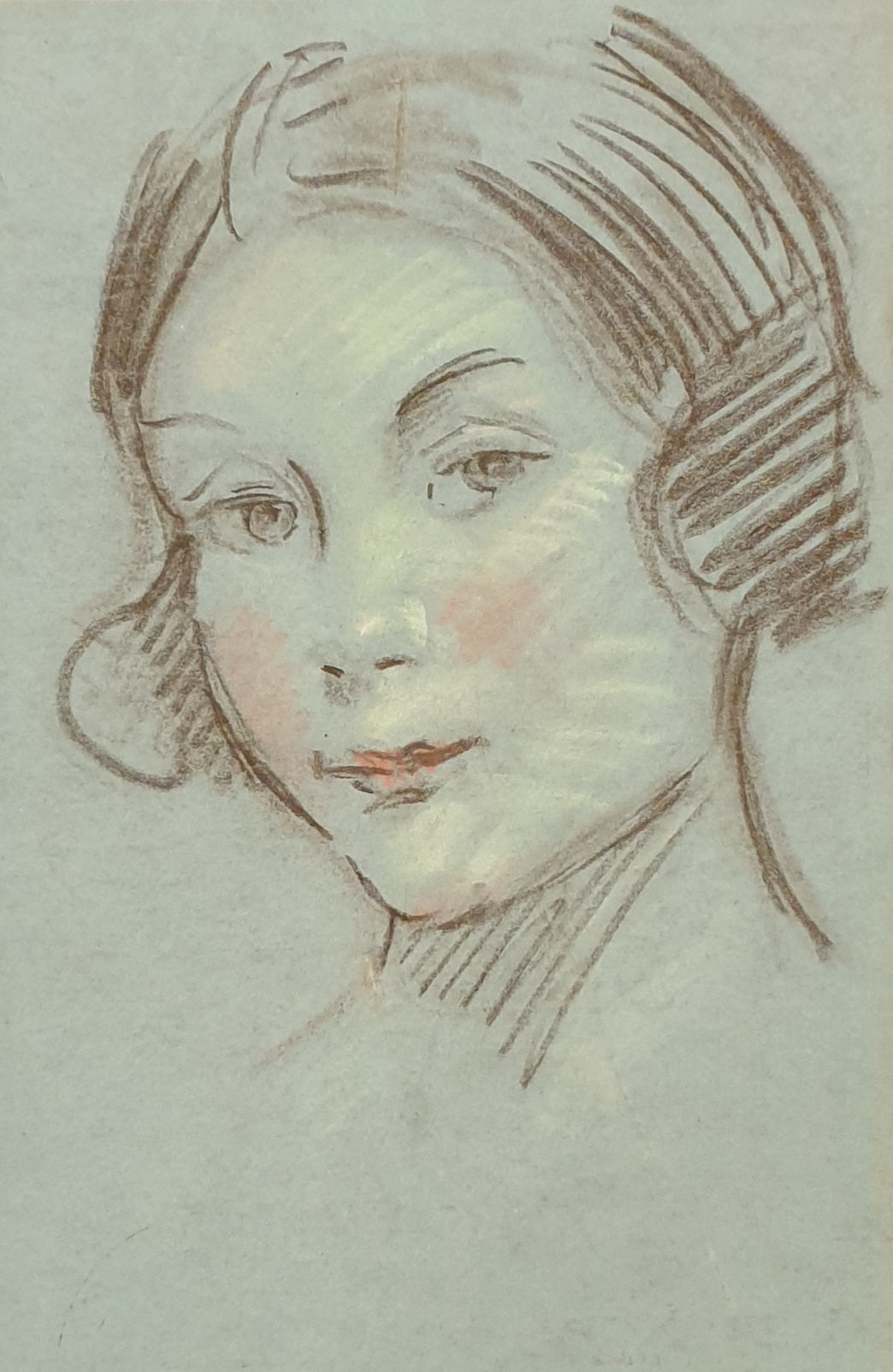 Harry John Pearson RBA Portrait Study Circa.1920.