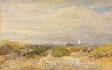 Load image into Gallery viewer, Philip Sheppard Watercolour Windmill Romney Marsh 1862
