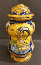 Load image into Gallery viewer, Pair Of Castel Durante Maiolica Albarelli Dated 1580
