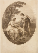 Load image into Gallery viewer, Angelica Kauffman Stipple Engraving Cupid And Cephisa
