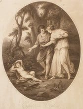 Load image into Gallery viewer, Angelica Kauffman Stipple Engraving Cupid And Cephisa
