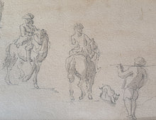 Load image into Gallery viewer, Thomas Ross Fl.1730-1757. A Sheet Of Studies.

