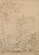 Load image into Gallery viewer, Antonio Senape 1788-1842 Visitors At The Tomb Of Virgil Naples
