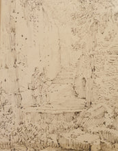 Load image into Gallery viewer, Antonio Senape 1788-1842 Visitors At The Tomb Of Virgil Naples
