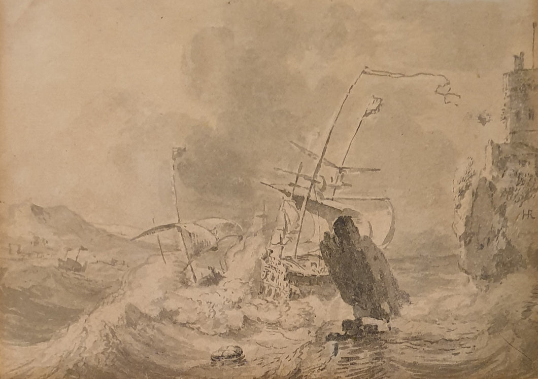 Hendrik Rietschoof 1678-1746 Shipwreck