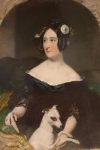 Load image into Gallery viewer, Princess Gaggiotti With Her Italian Greyhound Robert Thorburn Portrait Miniature
