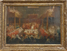 Load image into Gallery viewer, George Hayter Oil Sketch Queen Victoria Opening Parliament 1837
