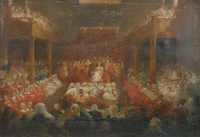 Load image into Gallery viewer, George Hayter Oil Sketch Queen Victoria Opening Parliament 1837
