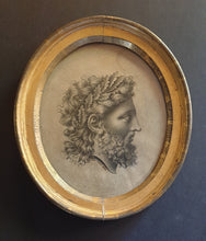 Load image into Gallery viewer, Jupiter Dodonæus 19th.Century Neoclassical Drawing
