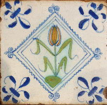 Load image into Gallery viewer, Tulipomania A Collection Of Seven 17th.Century Delftware Tiles
