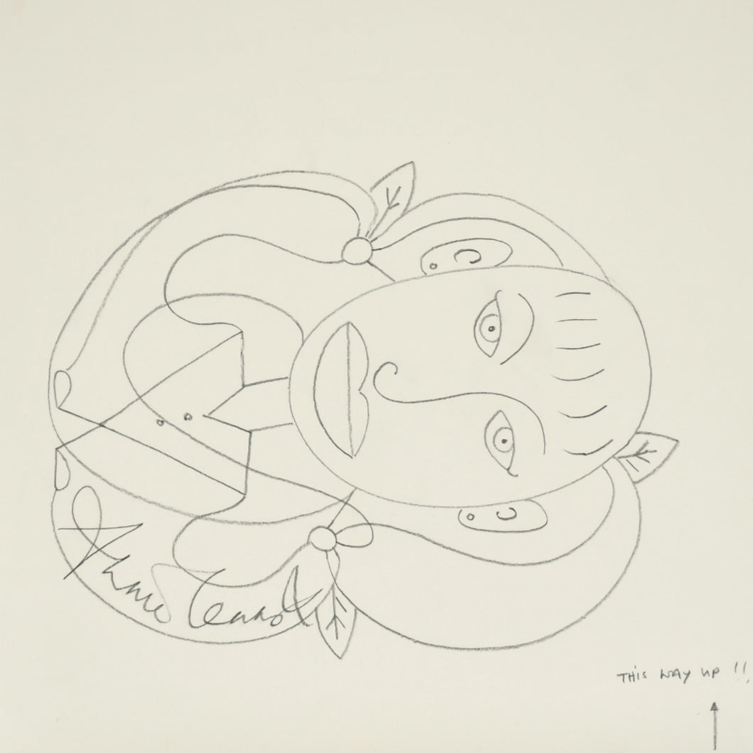 Annie Lennox Self Portrait Drawing