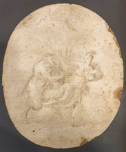 Load image into Gallery viewer, Nymph Pursued By A Satyr 17th.Century Roman School
