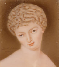 Load image into Gallery viewer, Early 19th.Century Italian Neoclassical Portrait Miniature
