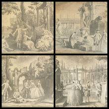 Load image into Gallery viewer, The Arts And Sciences A Group Of Four Rare 18th.Century Mezzotint Engravings
